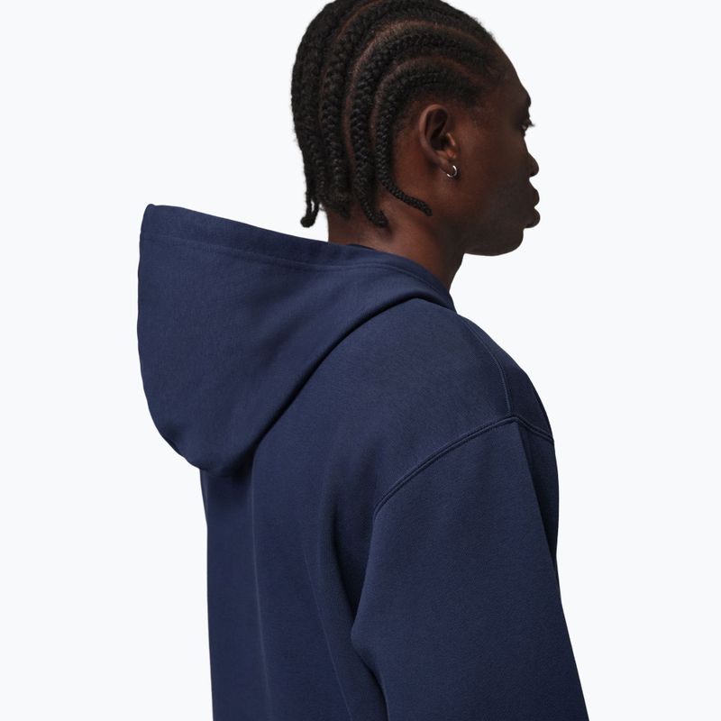Мъжки суитшърт Nike Jordan Pullover Hoodie midnight navy/white 4