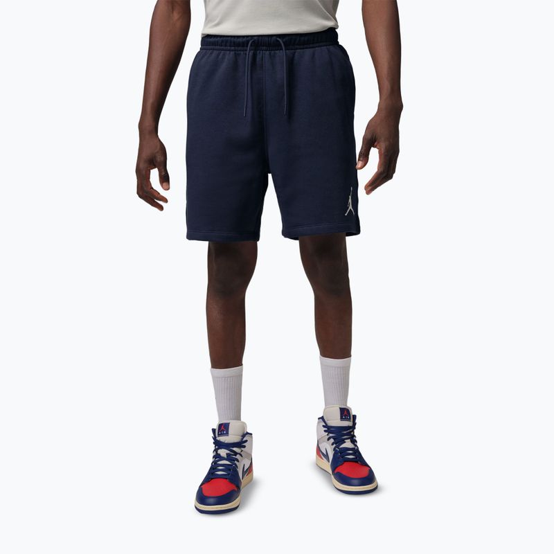 Мъжки къси панталони/шорти Jordan Fleece midnight navy/white