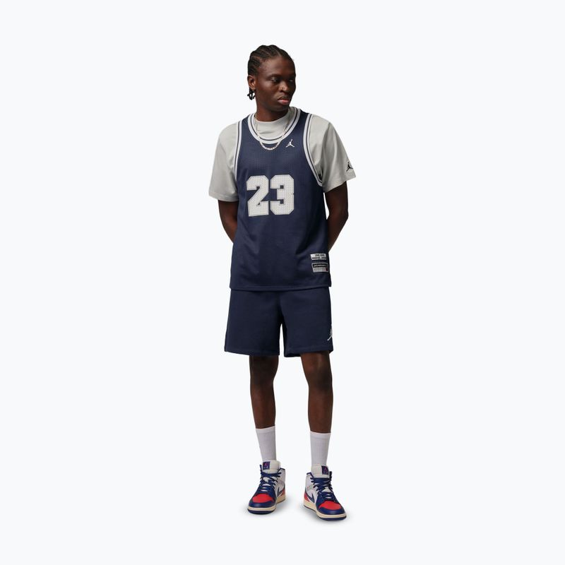 Мъжки къси панталони/шорти Nike Jordan Fleece midnight navy/white 2
