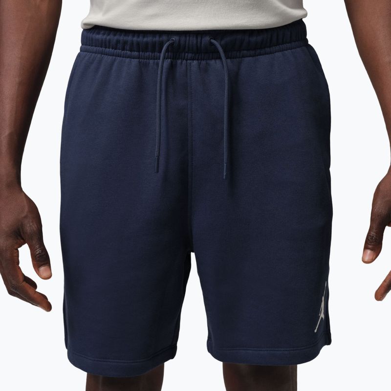 Мъжки къси панталони/шорти Nike Jordan Fleece midnight navy/white 3