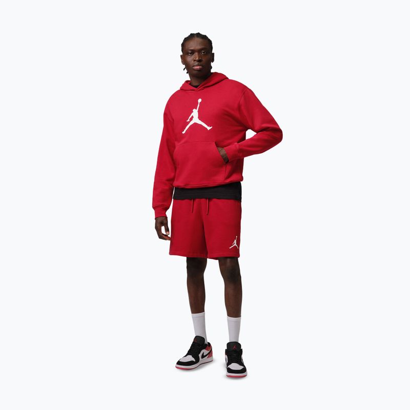 Мъжки суитшърт Nike Jordan Pullover Hoodie gym red/white 2