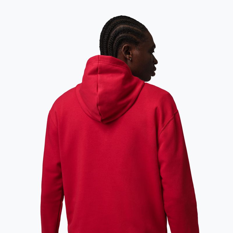 Мъжки суитшърт Nike Jordan Pullover Hoodie gym red/white 4
