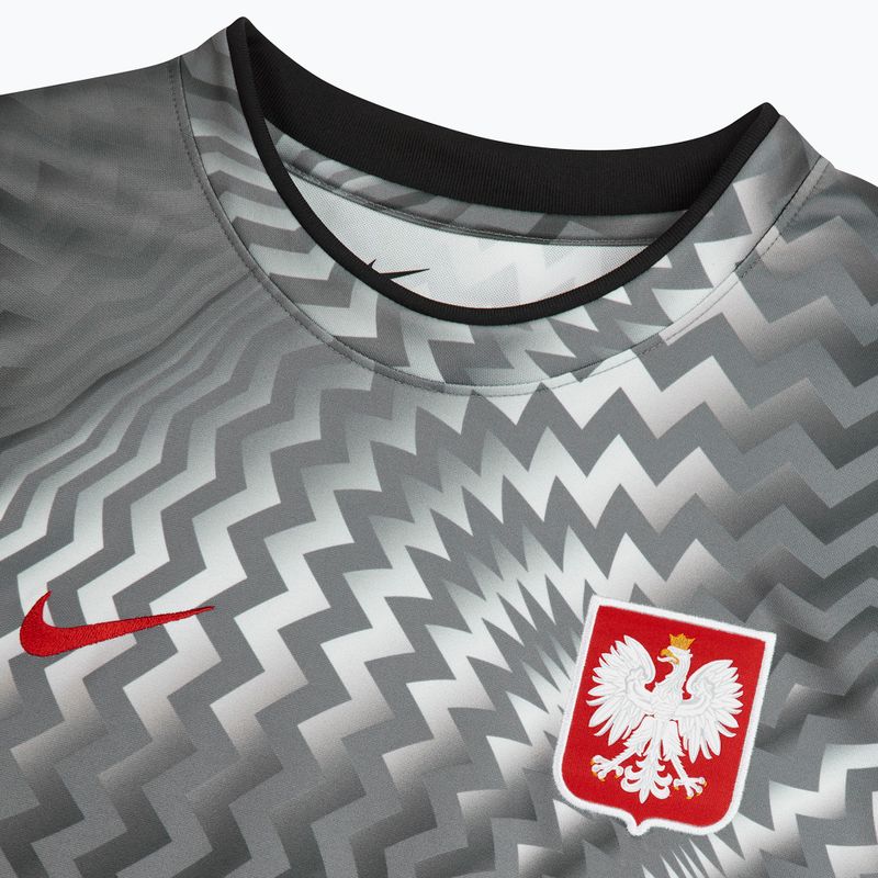 Мъжка футболна фланелка Nike Dri-Fit Poland Pre-Match 2026 pure platinum/cool grey 4