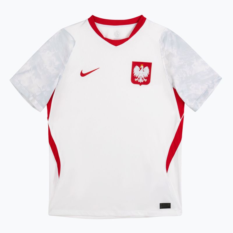 Мъжка футболна фланелка Nike Dri-Fit Poland Stadium Home 2026 white/field silver 3