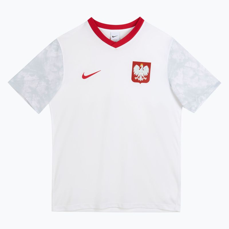 Мъжка футболна фланелка Nike Dri-Fit Poland Home 2026 white/field silver 3