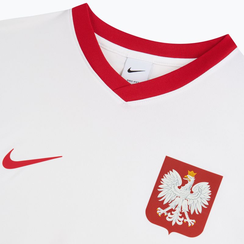 Мъжка футболна фланелка Nike Dri-Fit Poland Home 2026 white/field silver 4