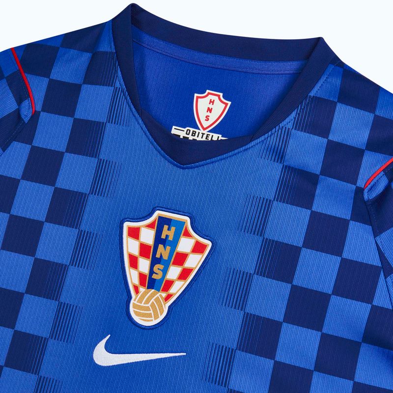 Мъжка футболна фланелка Nike Dri-Fit Croatia Stadium Away 2026 deep royal blue/hyper royal 4