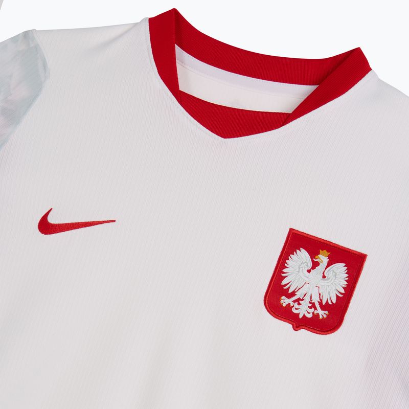 Дамска футболна тениска Nike Dri-Fit Poland Stadium Home 2026 white/field silver 5
