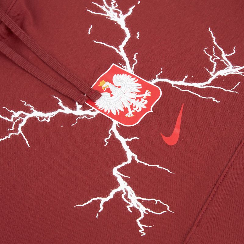Мъжки суитшърт Nike Pullover Hoodie team red 3