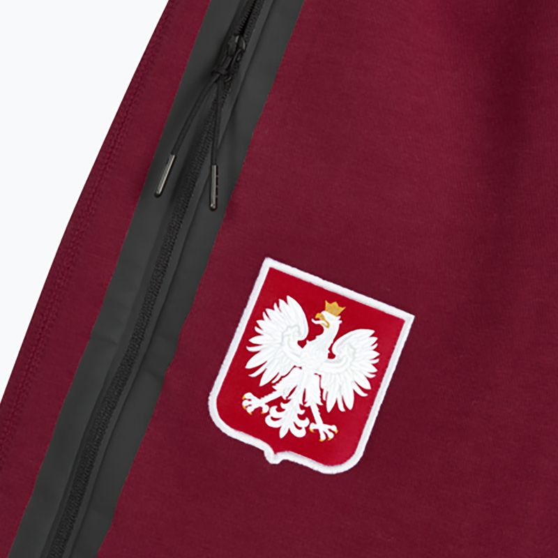 Мъжки футболни панталони Nike Tech Fleece Poland Jogger team red 4