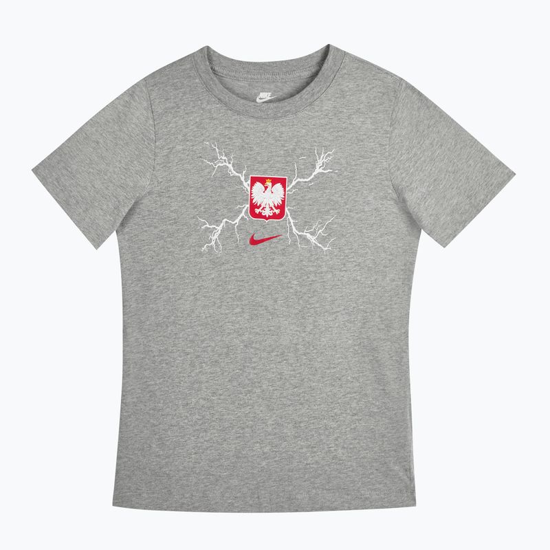 Футболна тениска Nike Graphic Poland dark grey heather 3
