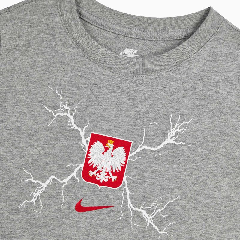 Футболна тениска Nike Graphic Poland dark grey heather 4
