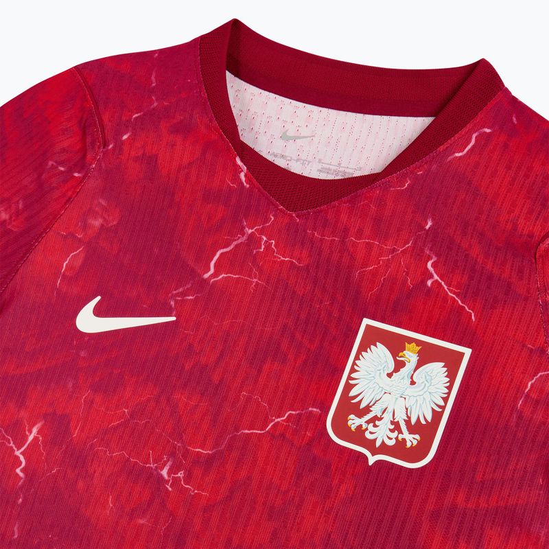 Мъжка футболна фланелка Nike Dri-Fit ADV Poland Match Away 2026 noble red/sport red 4