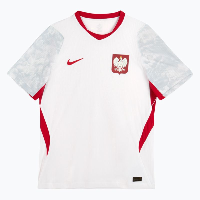 Мъжка футболна фланелка Nike Dri-Fit ADV Poland Match Home 2026 white/field silver 3