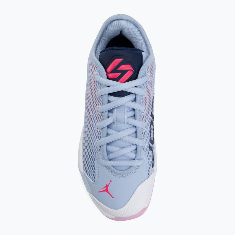 Детски баскетболни обувки Jordan Luka 77 GS Jr light marine/blue void/white/hyper pink 5