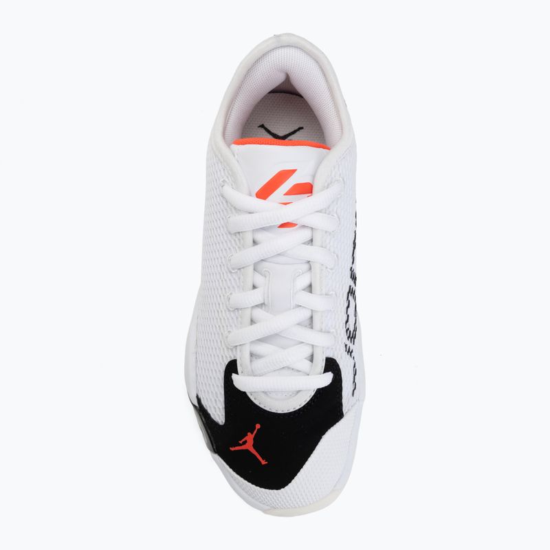 Детски обувки за баскетбол Nike Jordan Luka 77 GS Jr white/black/sail/bright crimson 5