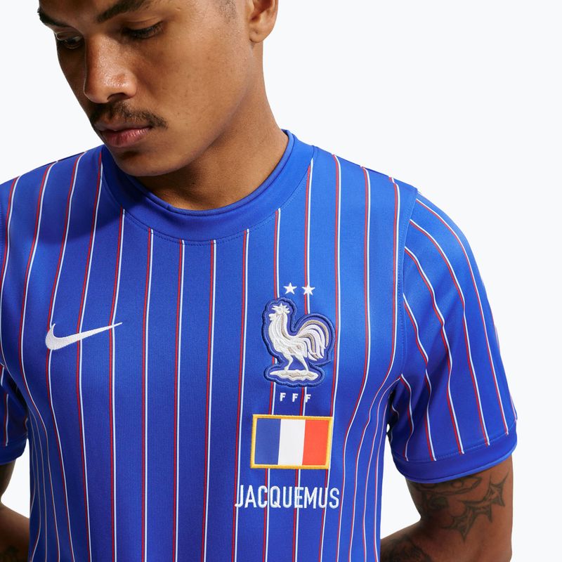 Мъжка футболна фланелка Nike FFF Academy Pro Pre-Match game royal/university red/white 6