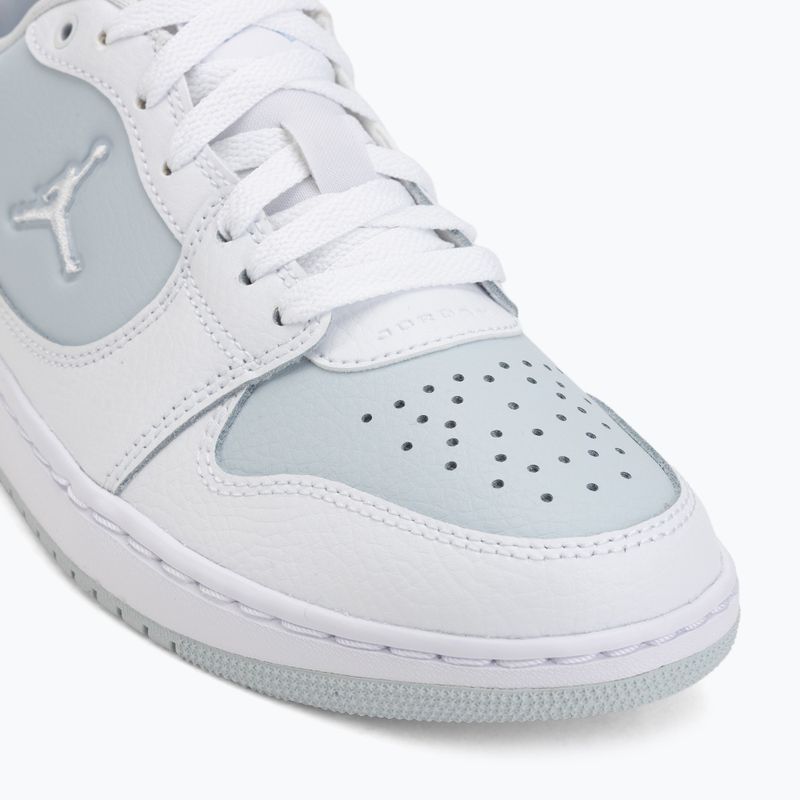 Дамски обувки Jordan Court Connect Low white/aura/psychic blue 7
