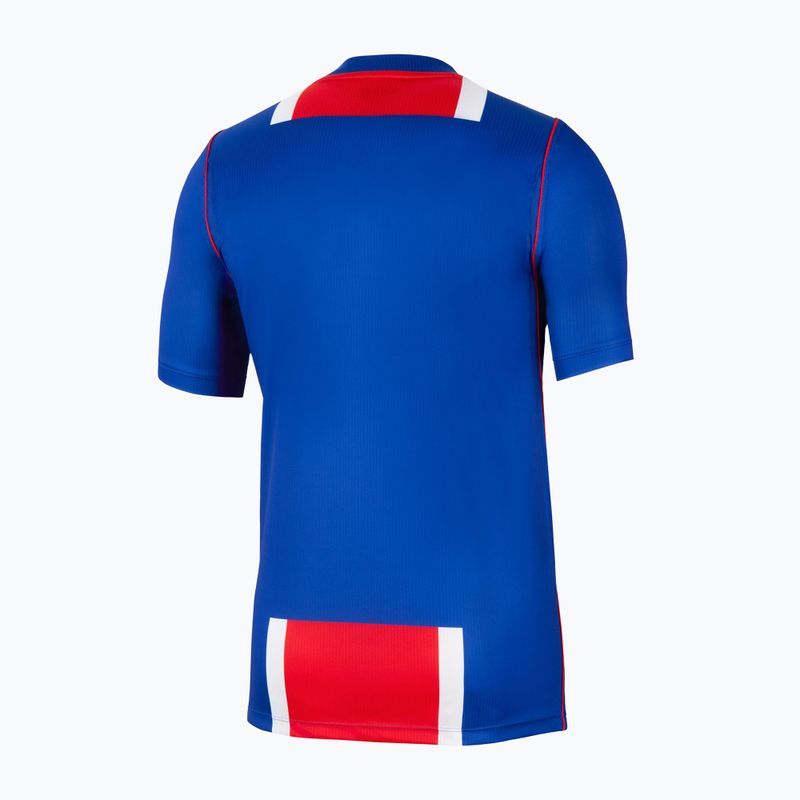 Мъжка футболна фланелка Nike Paris Saint-Germain Dri-Fit Stadium Home old royal/white/university red/white 2