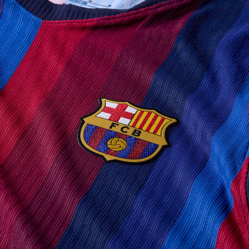 Детска футболна тениска Nike FC Barcelona Dri-Fit ADV Match deep garnet/blue void 3