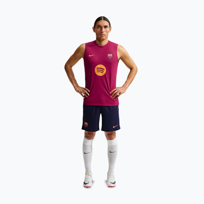 Детски футболни шорти Nike FC Barcelona Dri-Fit ADV Strike Elite blackened blue/noble red/mineral yellow 2