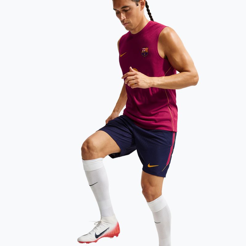 Детски футболни шорти Nike FC Barcelona Dri-Fit ADV Strike Elite blackened blue/noble red/mineral yellow 4
