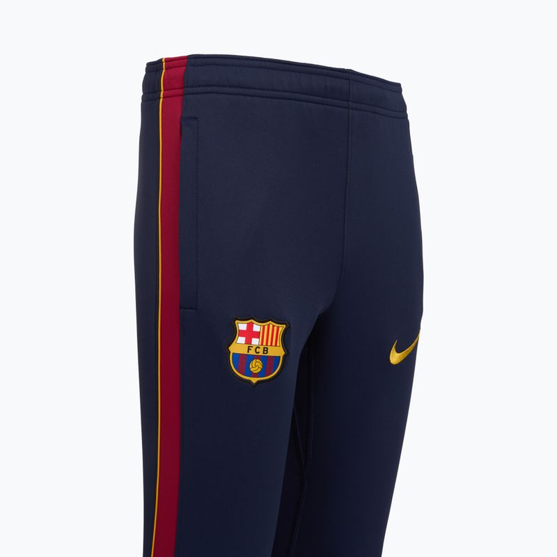 Детски футболен анцуг Nike FC Barcelona Strike Dri-Fit Soccer Knit noble red/blackened blue 10