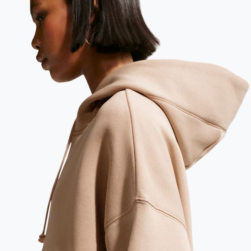 Дамски суитшърт Nike Sportswear Phoenix Fleece Oversized linen/sail 6