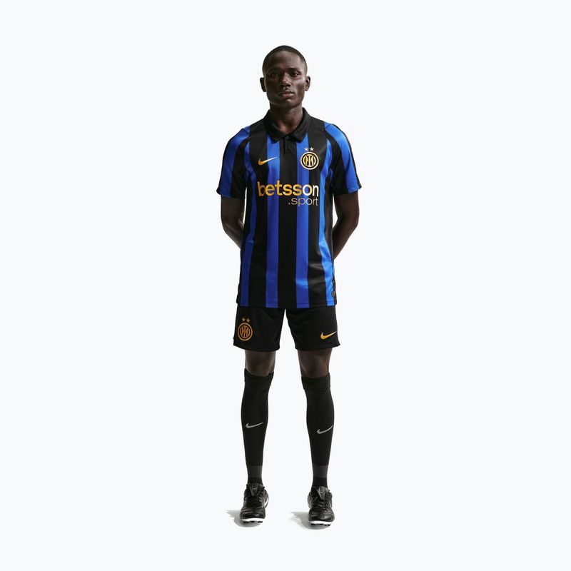 Мъжки футболни шорти Nike Inter Milan Dri-Fit Stadium Home black/university gold 2