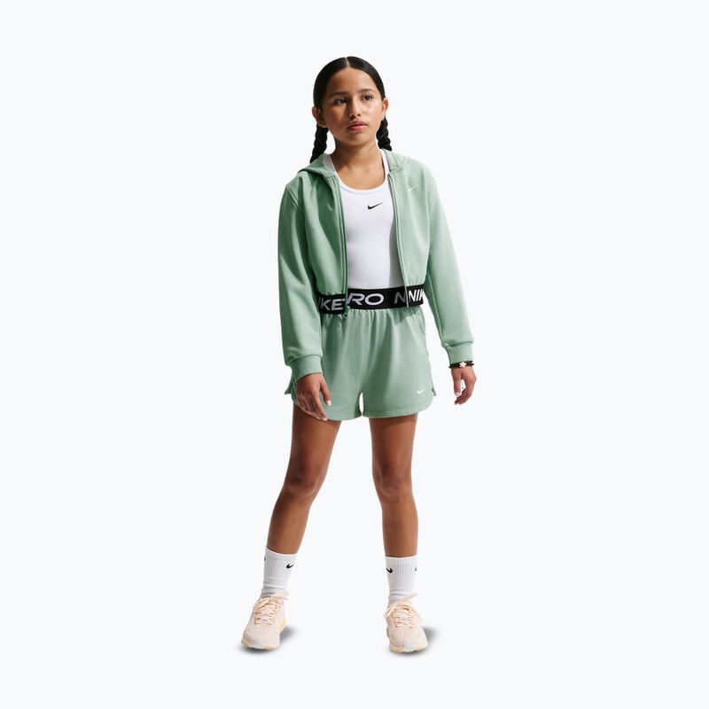 Детски шорти Nike Pro Fleece Dri-Fit steam/steam/black/white 2