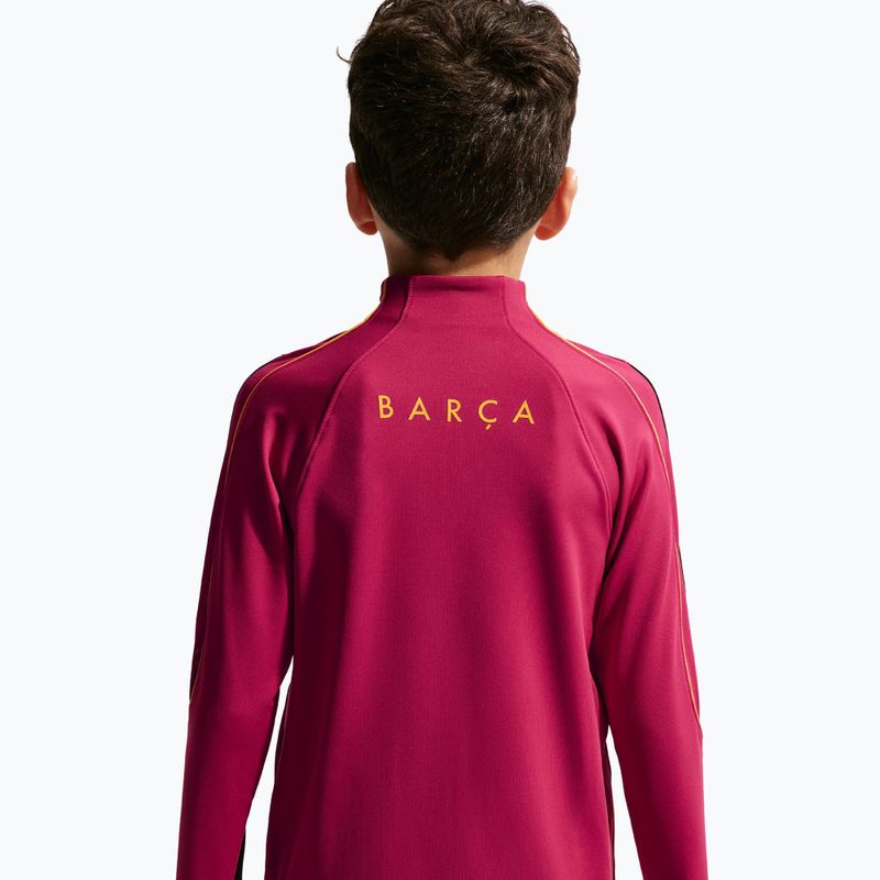 Детски футболен суитшърт Nike FC Barcelona Strike Dri-Fit Soccer Knit Drill Top 7