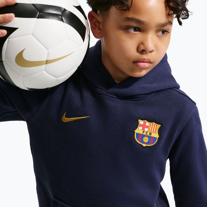 Детски суитшърт Nike FC Barcelona Club 6