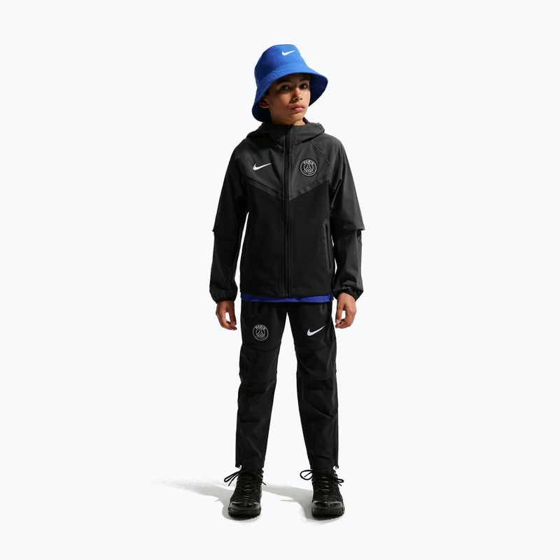 Детско футболно яке Nike Paris Saint-Germain Tech Full Zip black/anthracite/white 2
