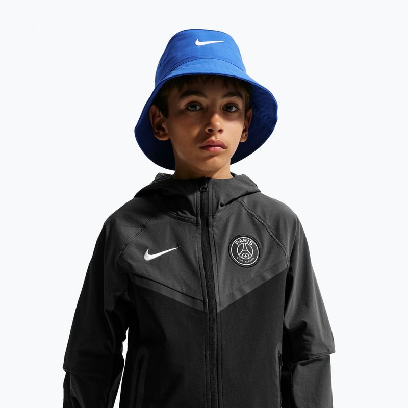 Детско футболно яке Nike Paris Saint-Germain Tech Full Zip black/anthracite/white 4