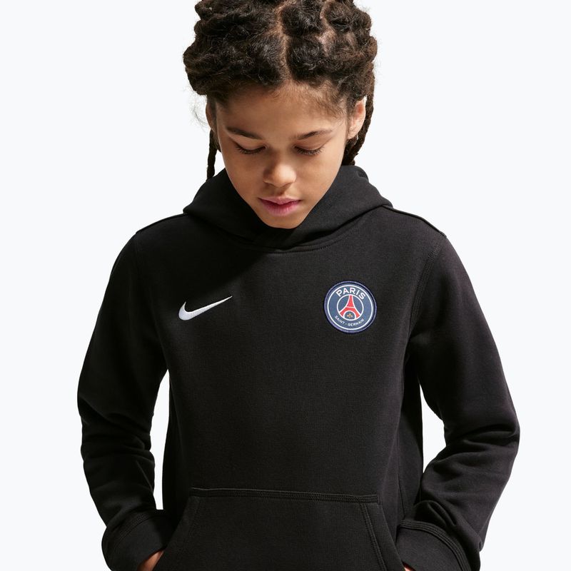 Детски суитшърт Nike Paris Saint-Germain Club black/white 4