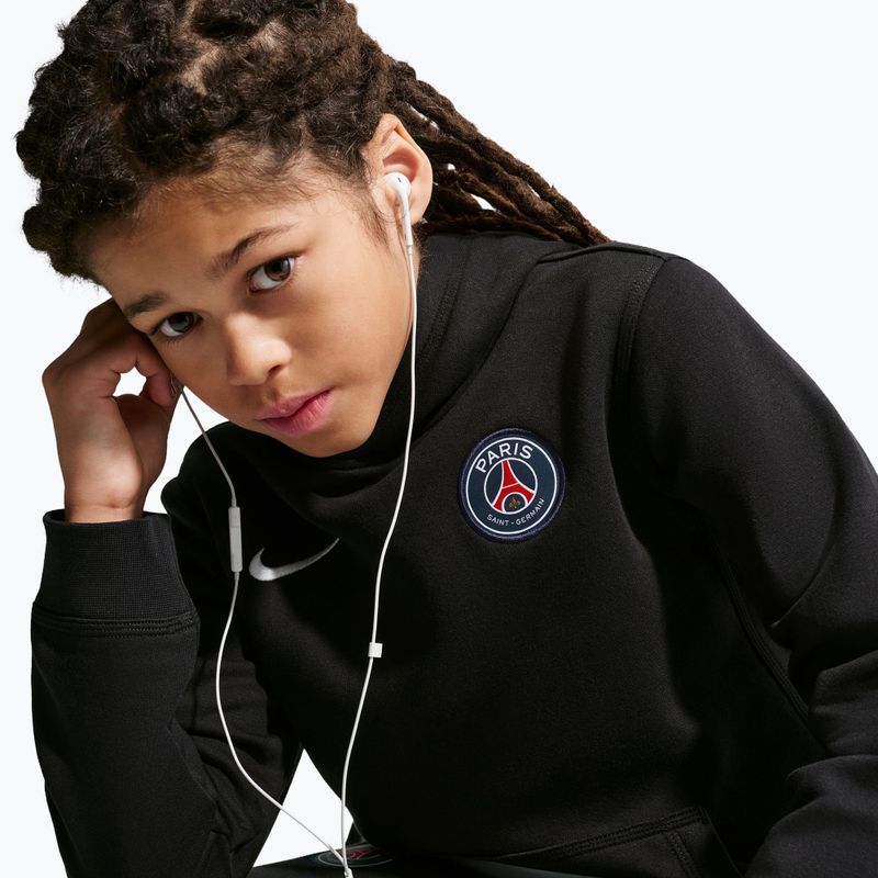 Детски суитшърт Nike Paris Saint-Germain Club black/white 6