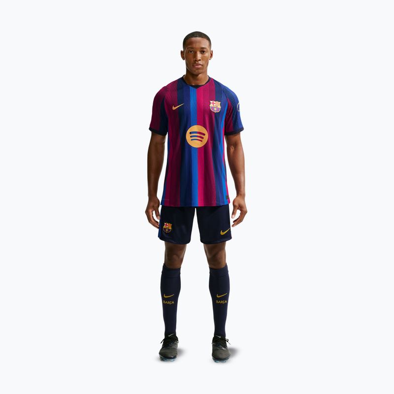 Мъжка футболна фланелка Nike FC Barcelona Dri-Fit ADV Match deep garnet/blue void 2