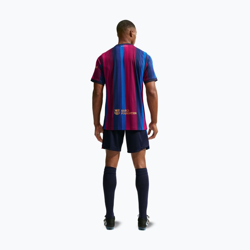 Мъжка футболна фланелка Nike FC Barcelona Dri-Fit ADV Match deep garnet/blue void 3