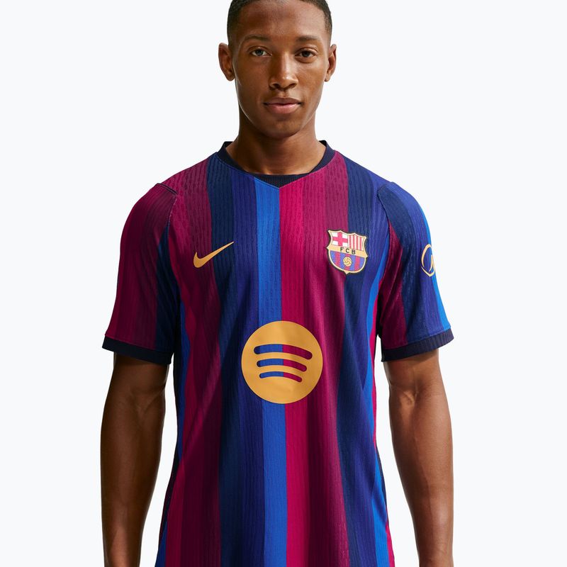 Мъжка футболна фланелка Nike FC Barcelona Dri-Fit ADV Match deep garnet/blue void 4
