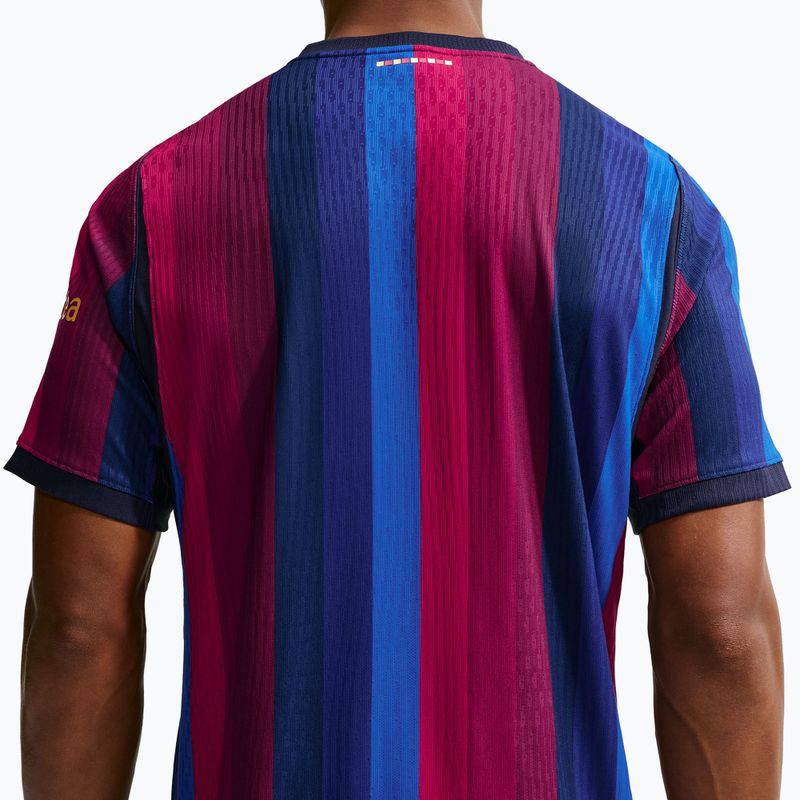 Мъжка футболна фланелка Nike FC Barcelona Dri-Fit ADV Match deep garnet/blue void 5