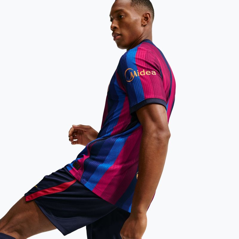 Мъжка футболна фланелка Nike FC Barcelona Dri-Fit ADV Match deep garnet/blue void 6