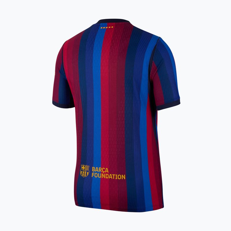 Мъжка футболна фланелка Nike FC Barcelona Dri-Fit ADV Match deep garnet/blue void 8