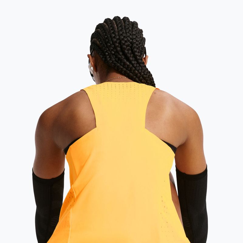 Дамска тениска за бягане Nike AeroSwift Dri-Fit ADV Singlet laser orange/black 6