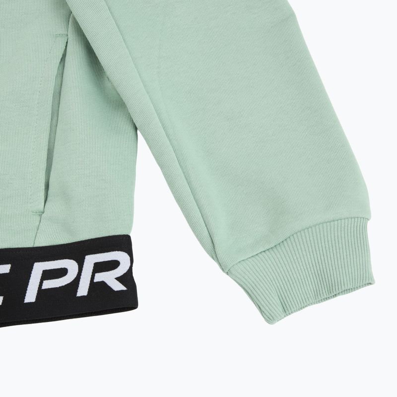 Детски суитшърт Nike Pro Fleece Dri-Fit Full-Zip steam/steam/black/white 9
