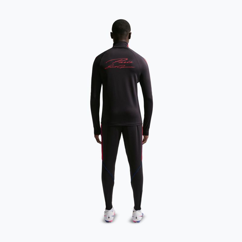 Мъжки футболен суитшърт Nike Paris Saint-Germain Strike Dri-Fit Soccer Knit Drill Top black/global red/global red 3