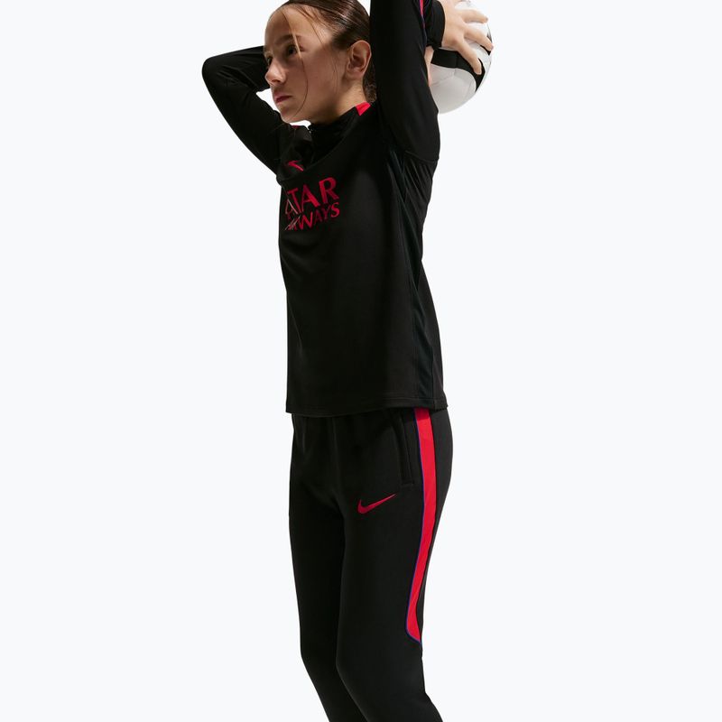Детски футболни панталони Nike Paris Saint-Germain Strike Dri-Fit black/global red/global red 5