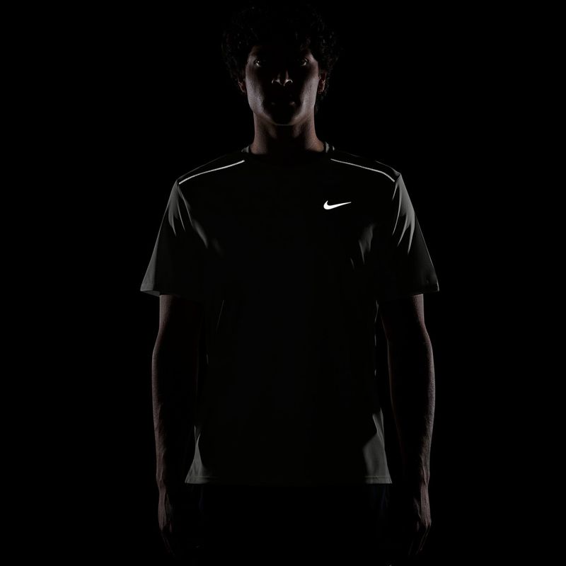 Мъжка тениска за бягане Nike Miler Dri-Fit UV grey fog/particle grey 7