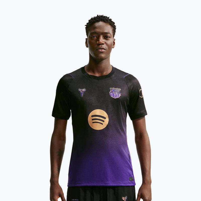Мъжка футболна фланелка Nike FC Barcelona 2026/27 Stadium Away field purple/field purple/metallic gold