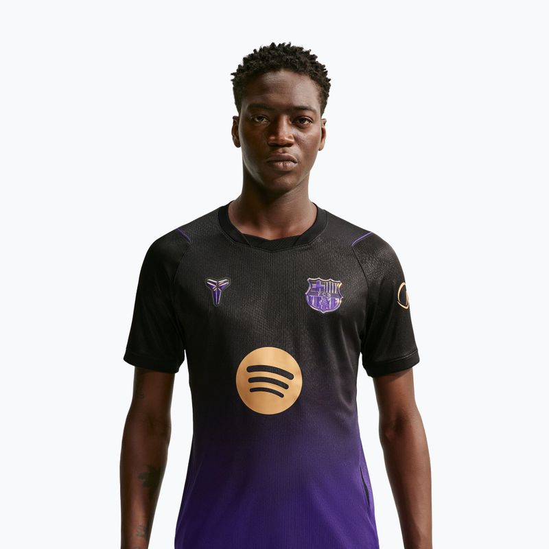 Мъжка футболна фланелка Nike FC Barcelona 2026/27 Stadium Away field purple/field purple/metallic gold 4