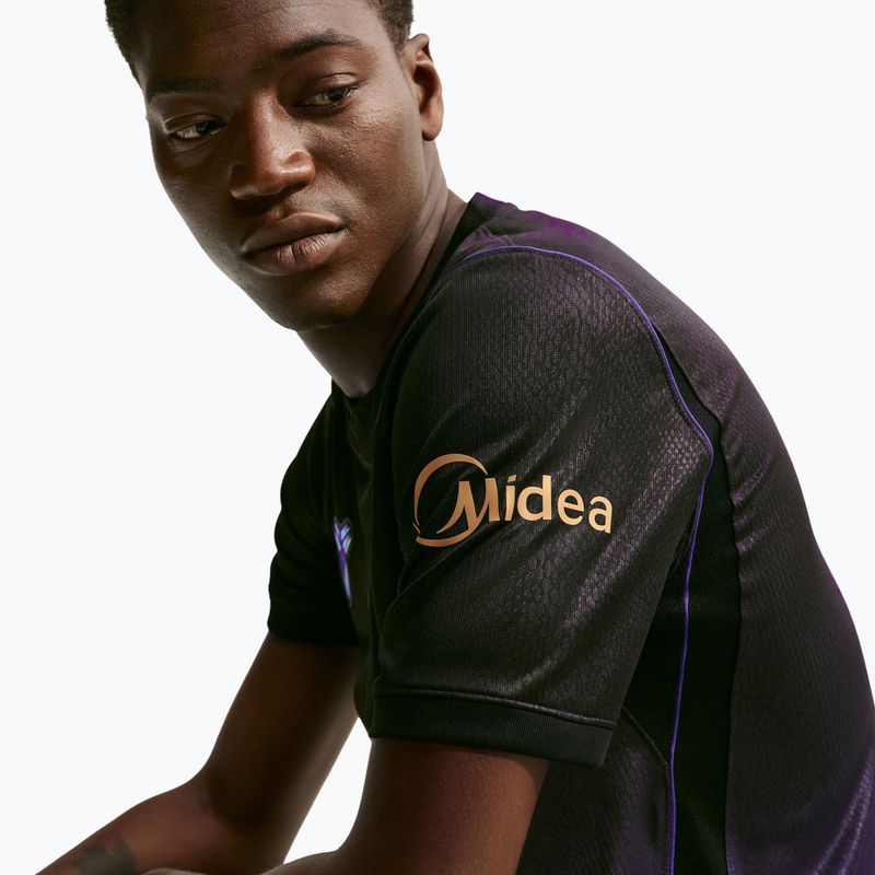 Мъжка футболна фланелка Nike FC Barcelona 2026/27 Stadium Away field purple/field purple/metallic gold 6